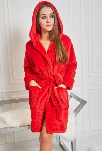 Халат женский велсофт Tomiko 1026CR