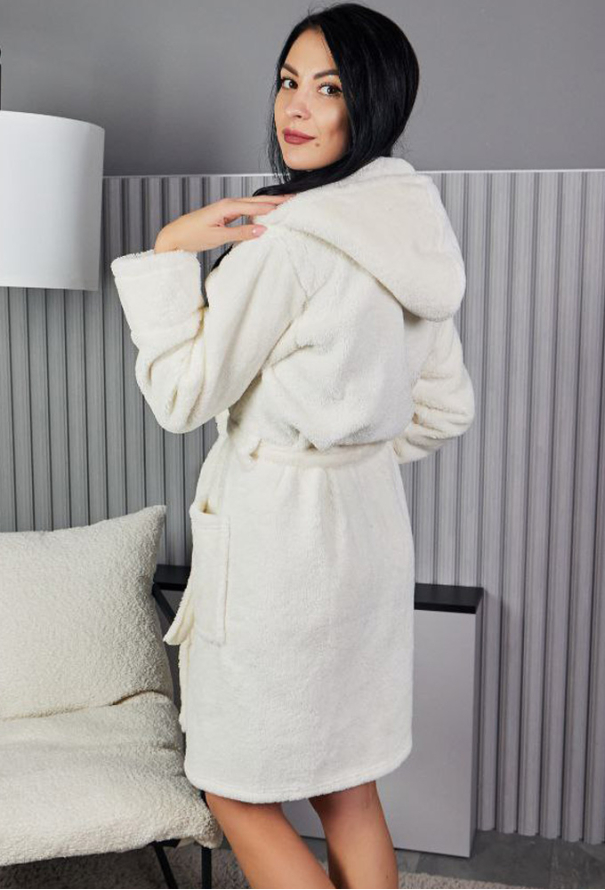Халат жіночий велсофт Tomiko 1026KR фото