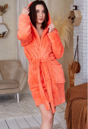 Халат женский велсофт Tomiko 1026PR