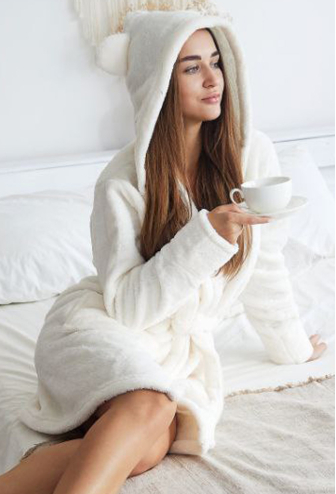 Халат жіночий велсофт Tomiko 1028KM