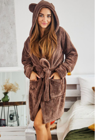 Халат жіночий велсофт Tomiko 1028SH