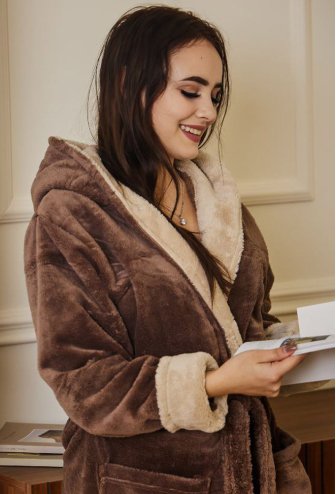 Халат женский велсофт Tomiko 1060SH