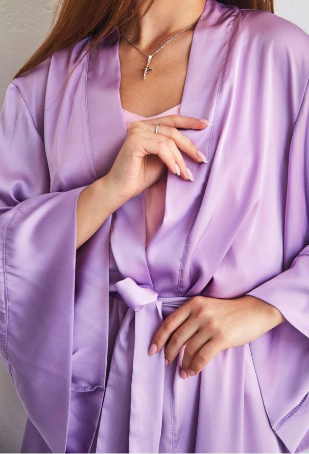 Халат женский шелковый Tomiko 112FL фото