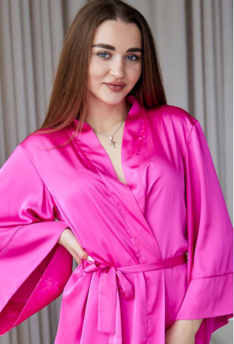 Халат женский шелковый Tomiko 112ML