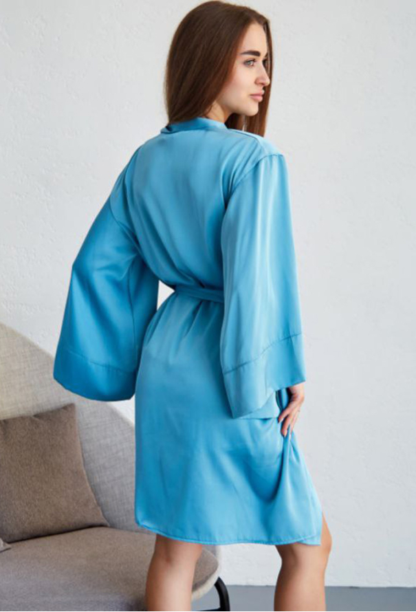 Халат женский шелковый Tomiko 112NB фото