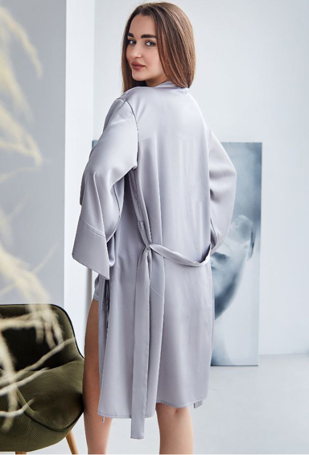 Халат женский шелковый Tomiko 112S фото