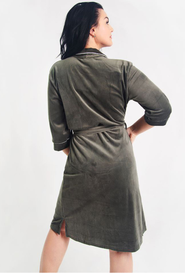 Халат женский велюровый Tomiko 704H фото