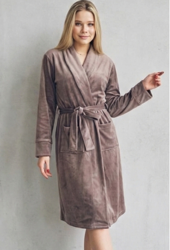 Халат жіночий велюровий Tomiko 715KP
