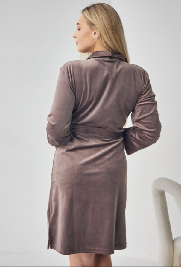 Халат жіночий велюровий Tomiko 715KP фото