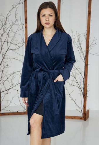 Халат жіночий велюровий Tomiko 715KS