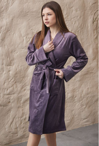 Халат жіночий велюровий Tomiko 715LV