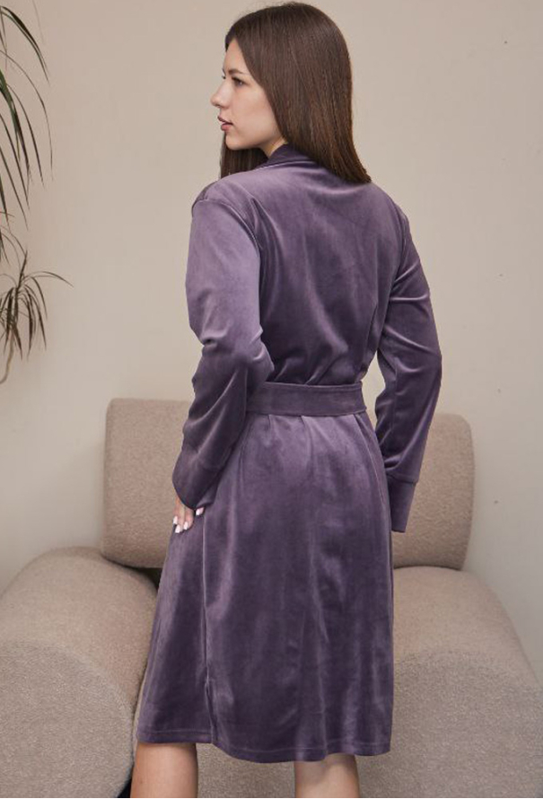 Халат женский велюровый Tomiko 715LV фото