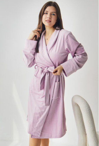 Халат жіночий велюровий Tomiko 715RP