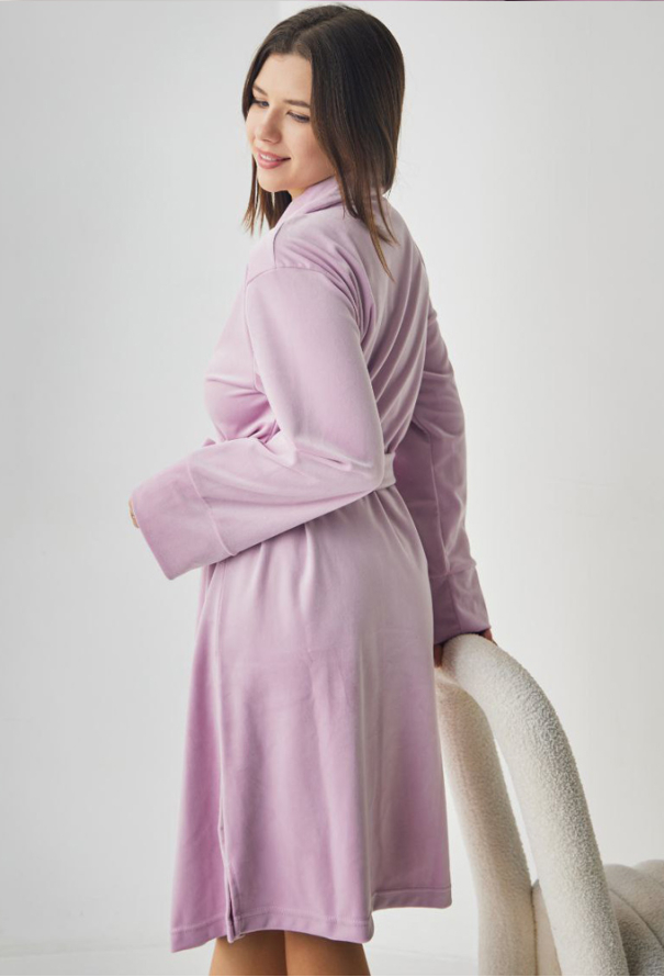 Халат женский велюровый Tomiko 715RP фото