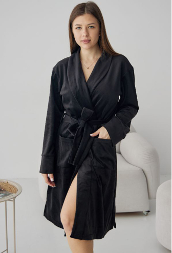 Халат женский велюровый Tomiko 715CH