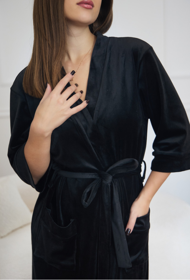 Халат женский велюровый Tomiko 732CH фото