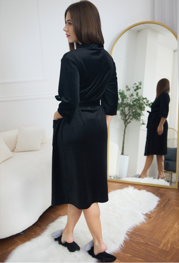 Халат женский велюровый Tomiko 732CH фото