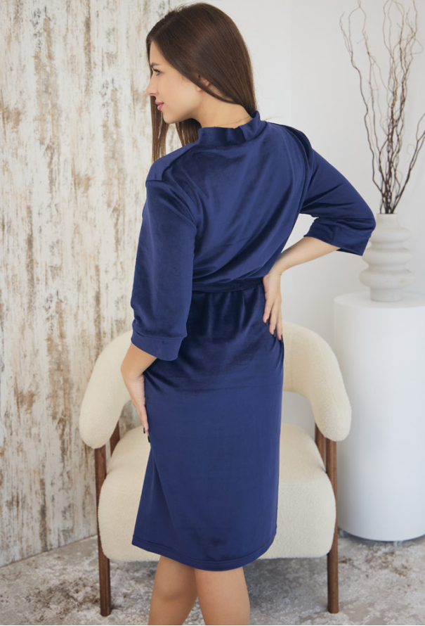 Халат жіночий велюровий Tomiko 732KS фото