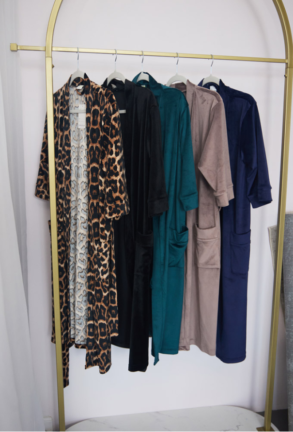 Халат женский велюровый Tomiko 732CH фото