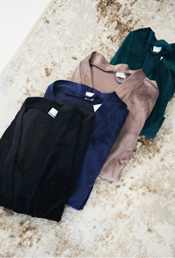 Халат женский велюровый Tomiko 732CH фото