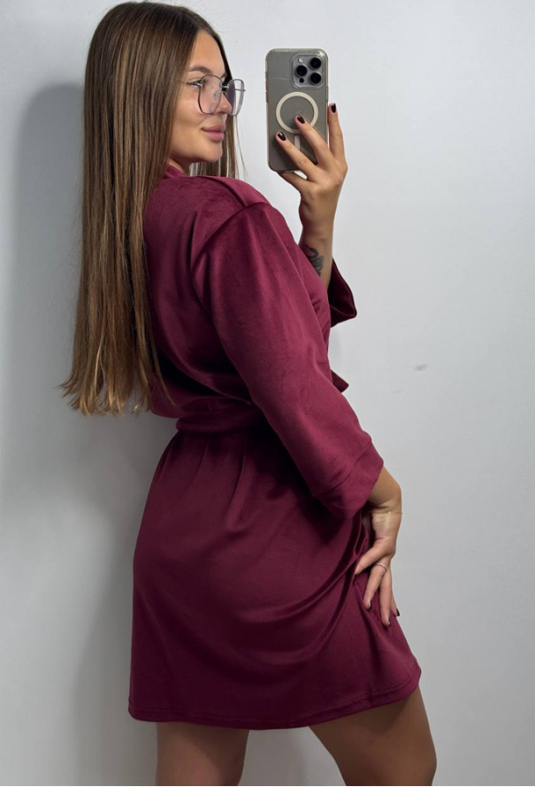 Халат женский велюровый V.Velika 008-21BD фото