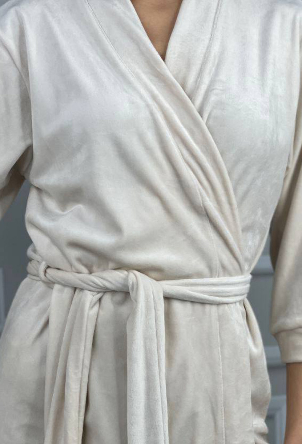 Халат женский велюровый V.Velika 008-21KR фото