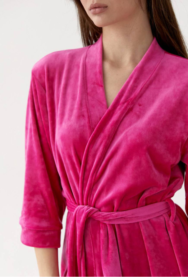 Халат женский велюровый V.Velika 008-21ML фото