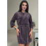 Халат женский велюровый V.Velika 008-21SH