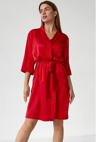 Халат женский шелковый V.Velika 074-22KR