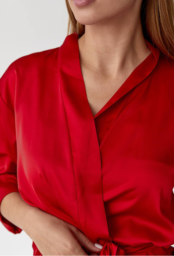 Халат женский шелковый V.Velika 074-22KR фото