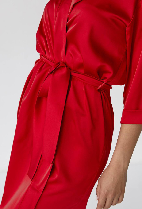 Халат женский шелковый V.Velika 074-22KR фото