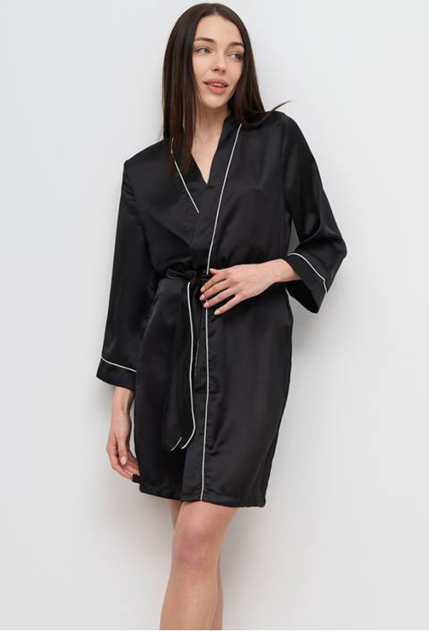 Халат женский шелковый V.Velika 111-23CH фото