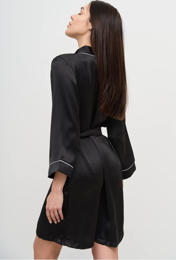 Халат женский шелковый V.Velika 111-23CH фото