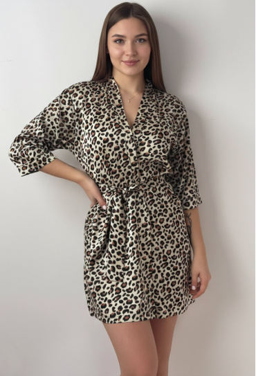 Халат жіночий шовковий V.Velika 246-25-5