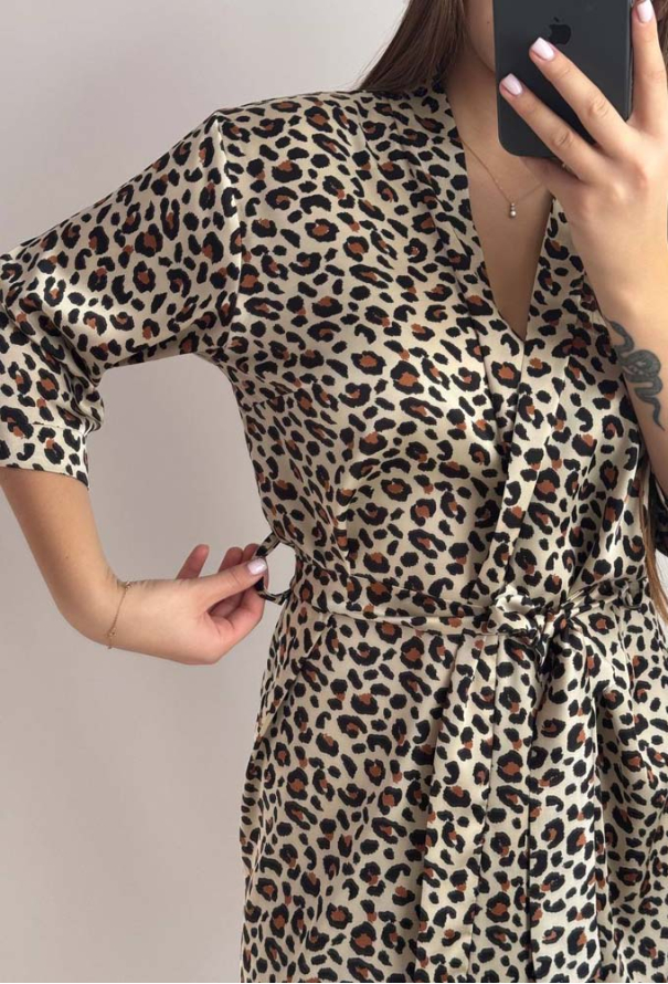 Халат жіночий шовковий V.Velika 246-25-5 фото