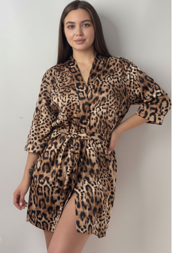 Халат жіночий шовковий V.Velika 246-25-6