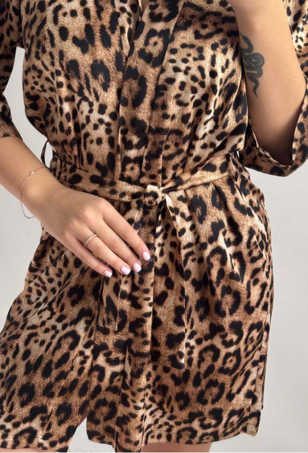 Халат жіночий шовковий V.Velika 246-25-6 фото