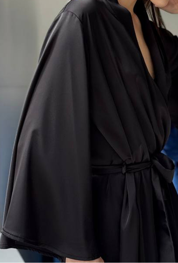 Халат жіночий шовковий V.Velika 257-25CH фото