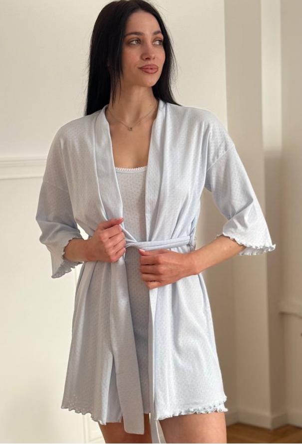 Халат женский трикотажный V.Velika 232-24GL фото