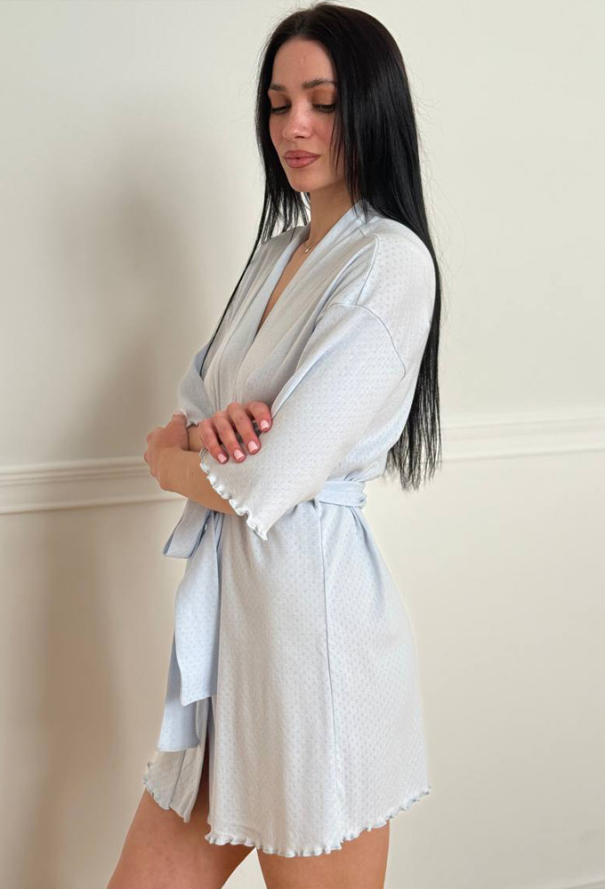 Халат женский трикотажный V.Velika 232-24GL фото