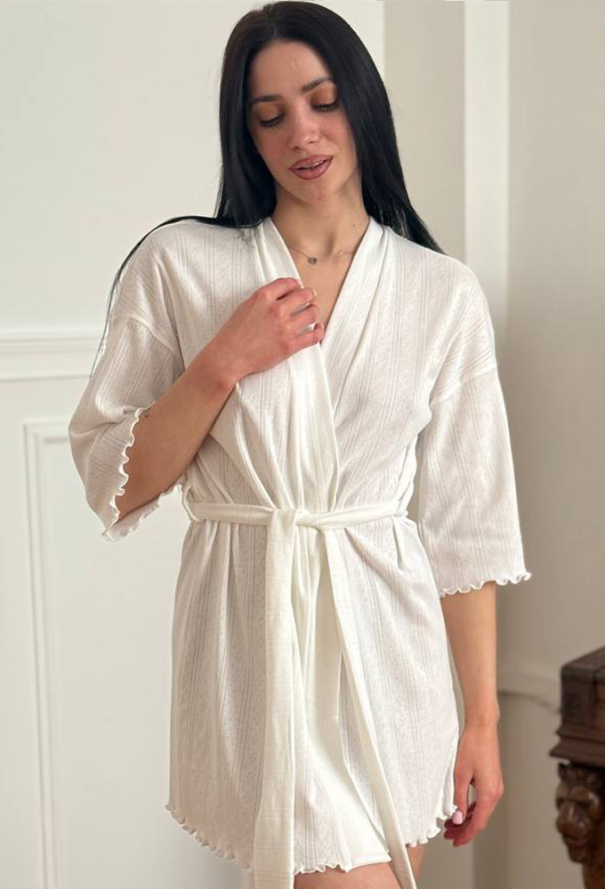 Халат жіночий трикотажний V.Velika 232-24ML фото