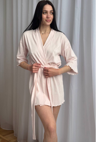 Халат жіночий трикотажний V.Velika 232-24RZ