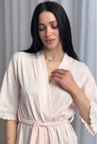 Халат жіночий трикотажний V.Velika 232-24RZ