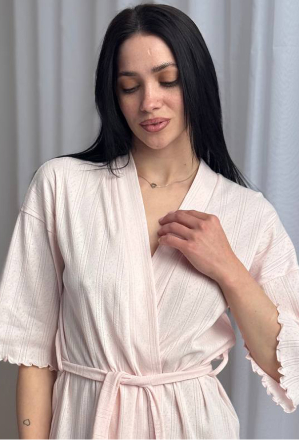 Халат женский трикотажный V.Velika 232-24RZ фото