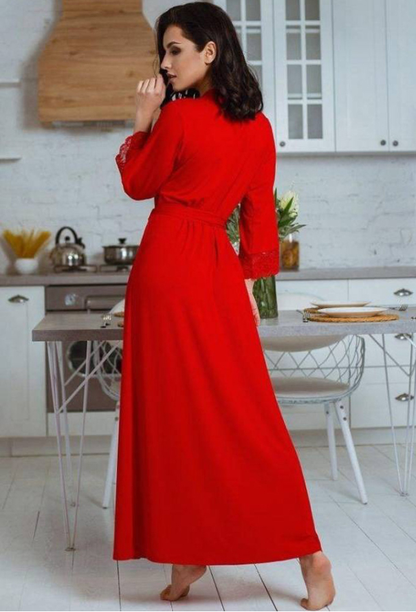 Халат женский вискоза Violet delux Х-М-21-AZ-2-L