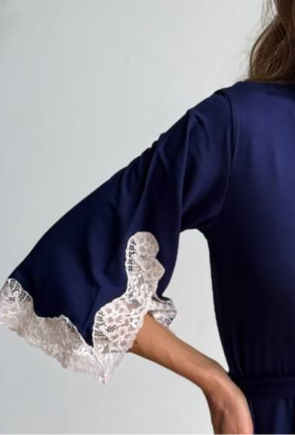 Халат женский вискоза Violet delux Х-М-49SN фото