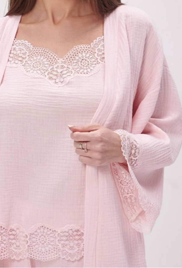 Халат женский муслиновый Wiktoria 1525 фото