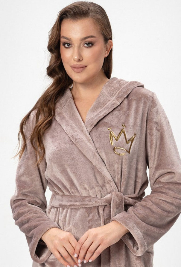 Халат женский плюшевый Wiktoria 1129KP фото