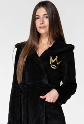 Халат женский плюшевый Wiktoria 1129CH