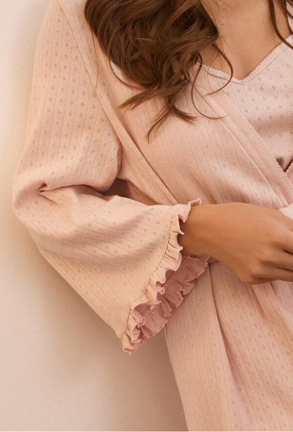 Халат жіночий трикотажний Sandra Your Touch SN-5036RZ фото